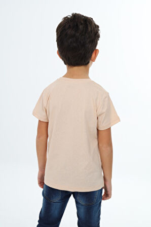 Toontoy Erkek Çocuk Baskılı Tişört