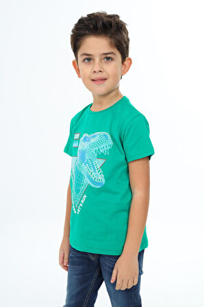 Toontoy Erkek Çocuk Baskılı Tişört