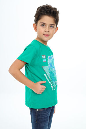 Toontoy Erkek Çocuk Baskılı Tişört