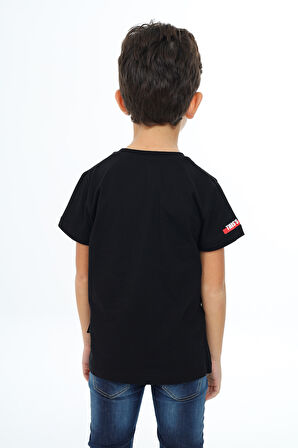 Toontoy Erkek Çocuk Baskılı Tişört