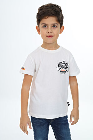Toontoy Erkek Çocuk Baskılı Tişört