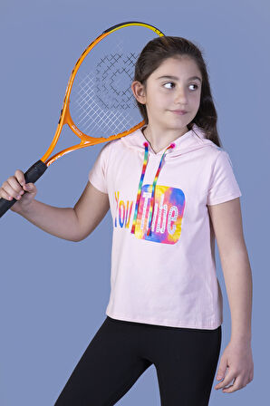 Toontoy Kız Çocuk YouTube Baskılı Tişört