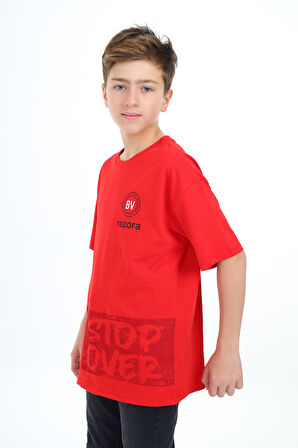 Toontoy Erkek Çocuk Baskılı Tişört