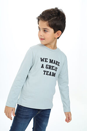 Toontoy Erkek Çocuk Baskılı Tişört