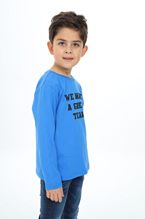 Toontoy Erkek Çocuk Baskılı Tişört