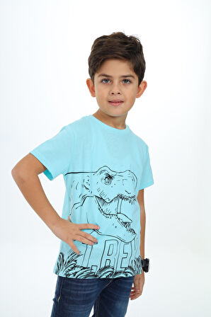 Toontoy Erkek Çocuk Baskılı Tişört