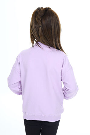 Toontoy Kız Çocuk Baskılı Hırka