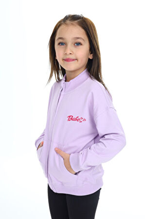 Toontoy Kız Çocuk Baskılı Hırka