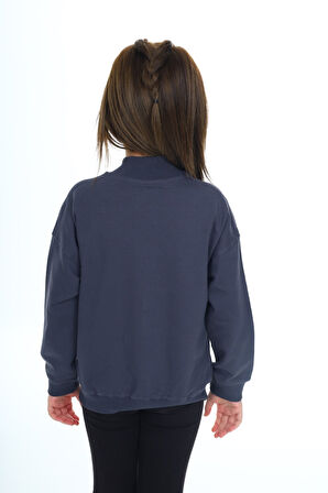 Toontoy Kız Çocuk Baskılı Hırka