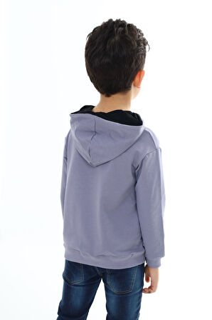 Toontoy Erkek Çocuk Baskılı Sweatshirt