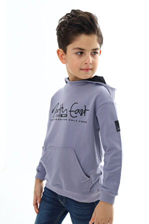 Toontoy Erkek Çocuk Baskılı Sweatshirt