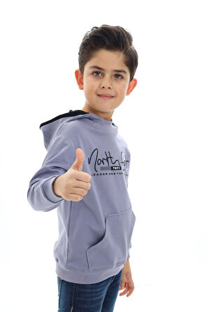 Toontoy Erkek Çocuk Baskılı Sweatshirt
