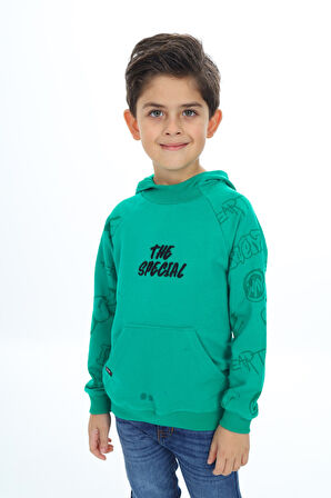 Toontoy Erkek Çocuk Nakışlı Sweatshirt