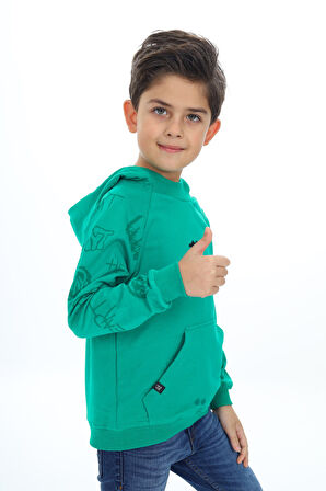 Toontoy Erkek Çocuk Nakışlı Sweatshirt