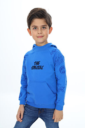 Toontoy Erkek Çocuk Nakışlı Sweatshirt