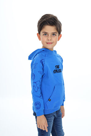 Toontoy Erkek Çocuk Nakışlı Sweatshirt