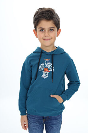 Toontoy Erkek Çocuk Baskılı Sweatshirt