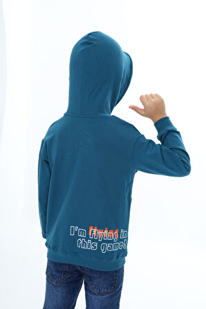 Toontoy Erkek Çocuk Baskılı Sweatshirt