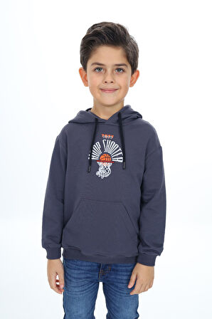 Toontoy Erkek Çocuk Baskılı Sweatshirt