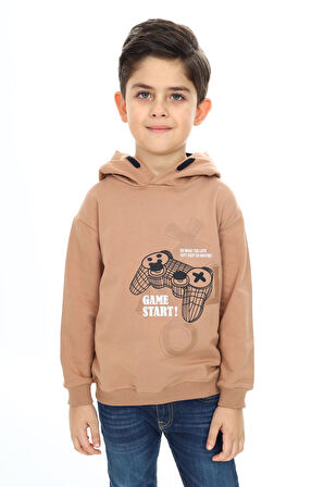 Toontoy Erkek Çocuk Baskılı Sweatshirt