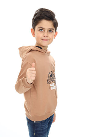 Toontoy Erkek Çocuk Baskılı Sweatshirt