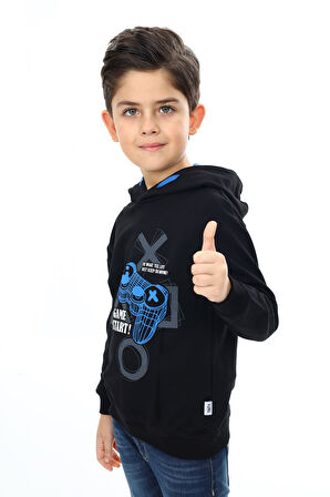 Toontoy Erkek Çocuk Baskılı Sweatshirt
