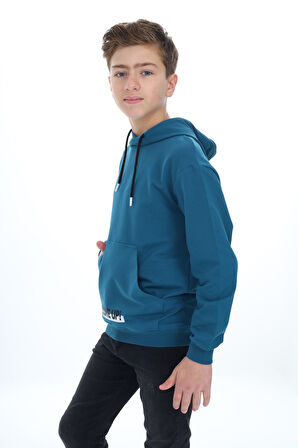 Toontoy Erkek Çocuk Baskılı Sweatshirt