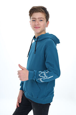 Toontoy Erkek Çocuk Baskılı Sweatshirt