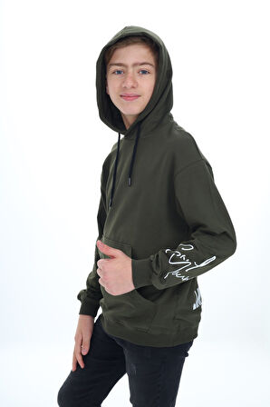 Toontoy Erkek Çocuk Baskılı Sweatshirt