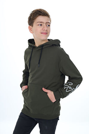 Toontoy Erkek Çocuk Baskılı Sweatshirt