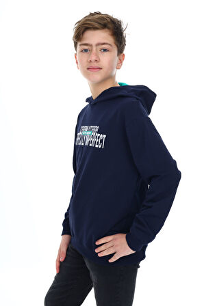 Toontoy Erkek Çocuk Baskılı Sweatshirt