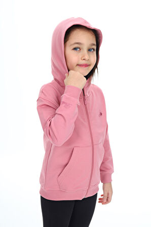 Toontoy Kız Çocuk Nakışlı Hırka
