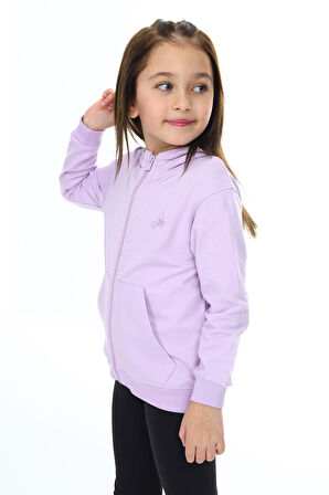 Toontoy Kız Çocuk Nakışlı Hırka
