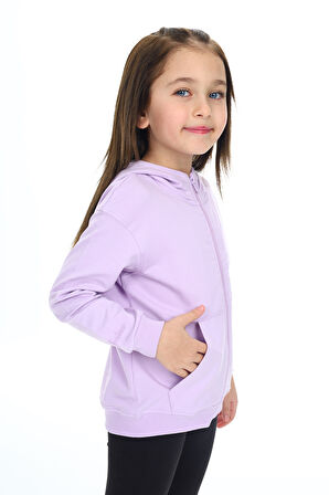 Toontoy Kız Çocuk Nakışlı Hırka