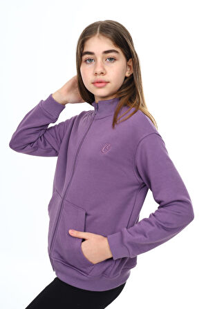 Toontoy Kız Çocuk Nakışlı Hırka