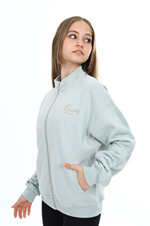 Toontoy Kız Çocuk Baskılı Hırka