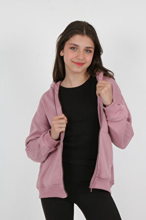 Toontoy Kız Çocuk Nakışlı Hırka