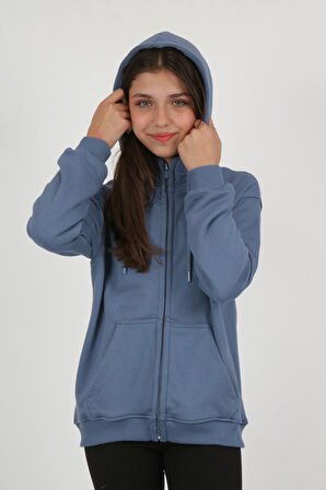 Toontoy Kız Çocuk Nakışlı Hırka