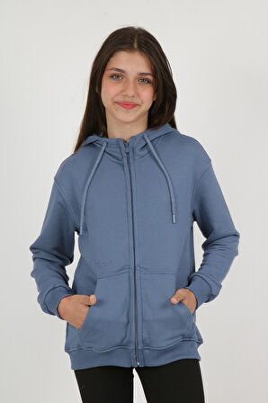 Toontoy Kız Çocuk Nakışlı Hırka