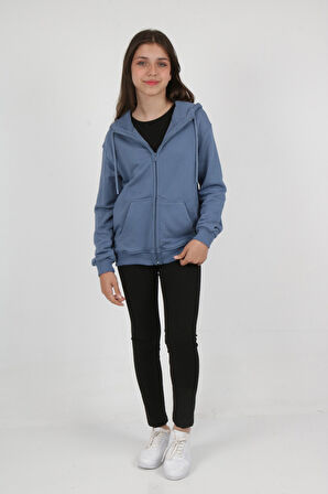 Toontoy Kız Çocuk Nakışlı Hırka