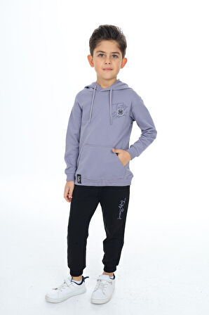 Toontoy Erkek Çocuk Baskılı Eşofman Takım