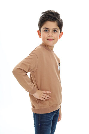 Toontoy Erkek Çocuk Baskılı Sweatshirt