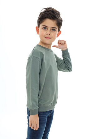 Toontoy Erkek Çocuk Baskılı Sweatshirt
