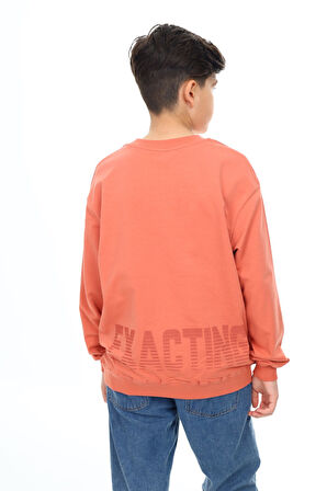 Toontoy Erkek Çocuk Baskılı Sweatshirt