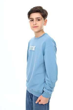 Toontoy Erkek Çocuk Baskılı Sweatshirt