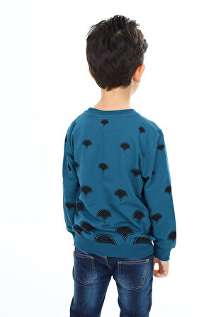Toontoy Erkek Çocuk Baskılı Sweatshirt