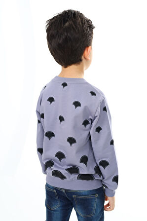 Toontoy Erkek Çocuk Baskılı Sweatshirt