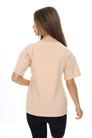 Toontoy Kız Çocuk Baskılı Tişört