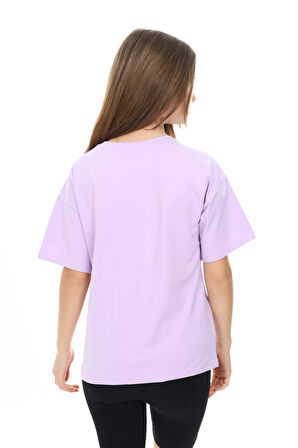 Toontoy Kız Çocuk Baskılı Tişört