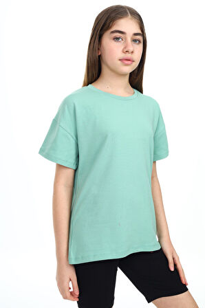 Toontoy Kız Çocuk Baskılı Tişört